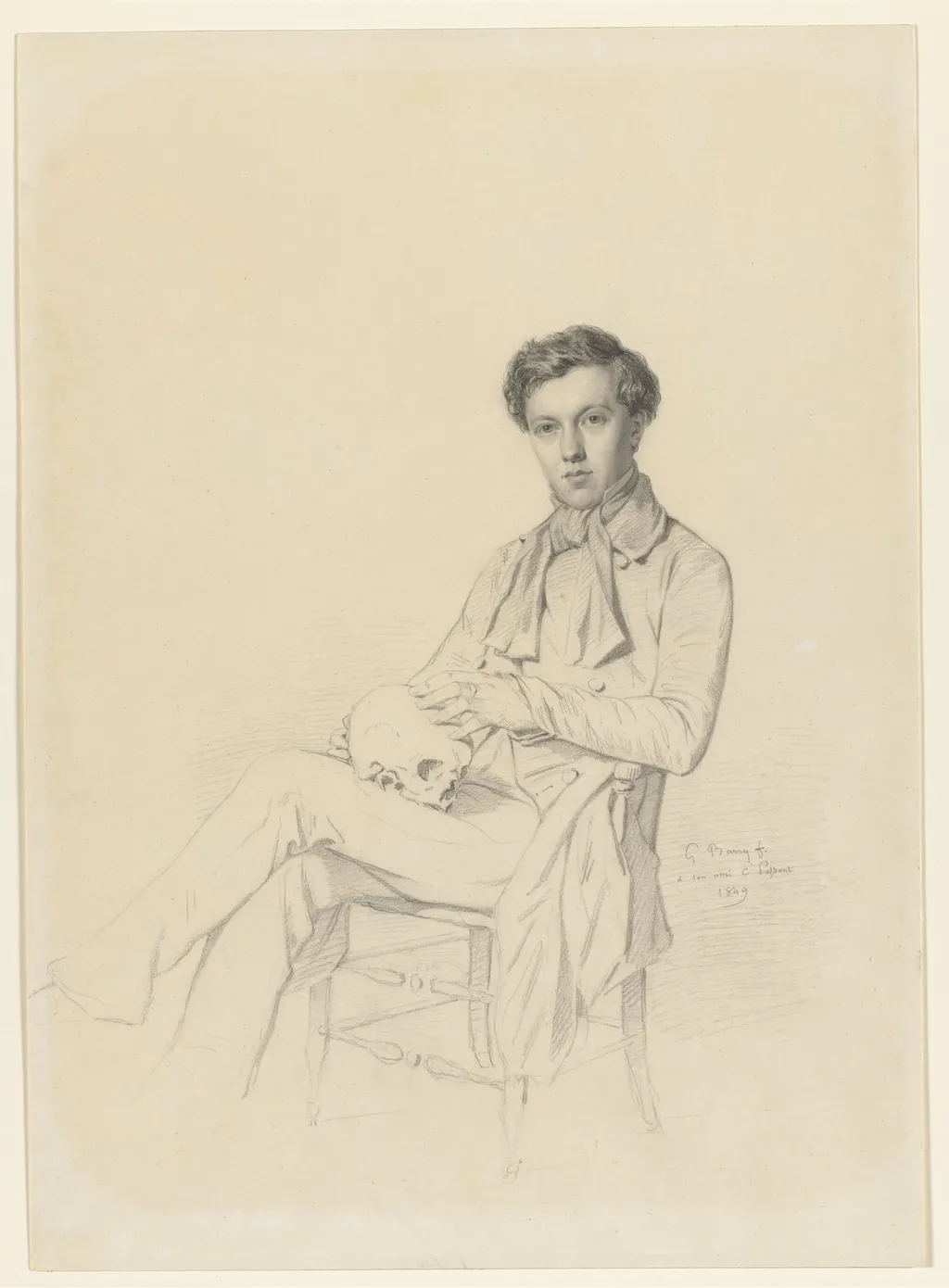 Charles Passant, by Gustave Edward Barry, 1849