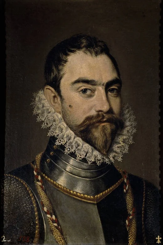 Colonel Francisco Verdugo, detail