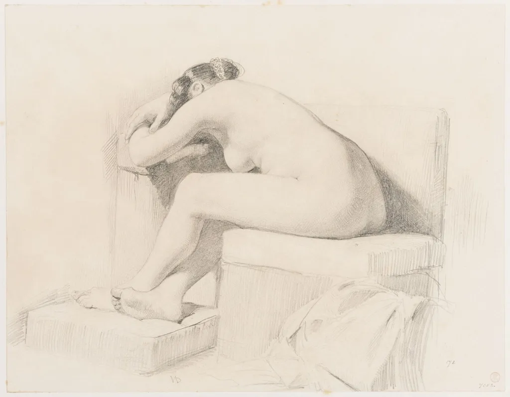 Life Study of a Female, by William Dyce, 1850