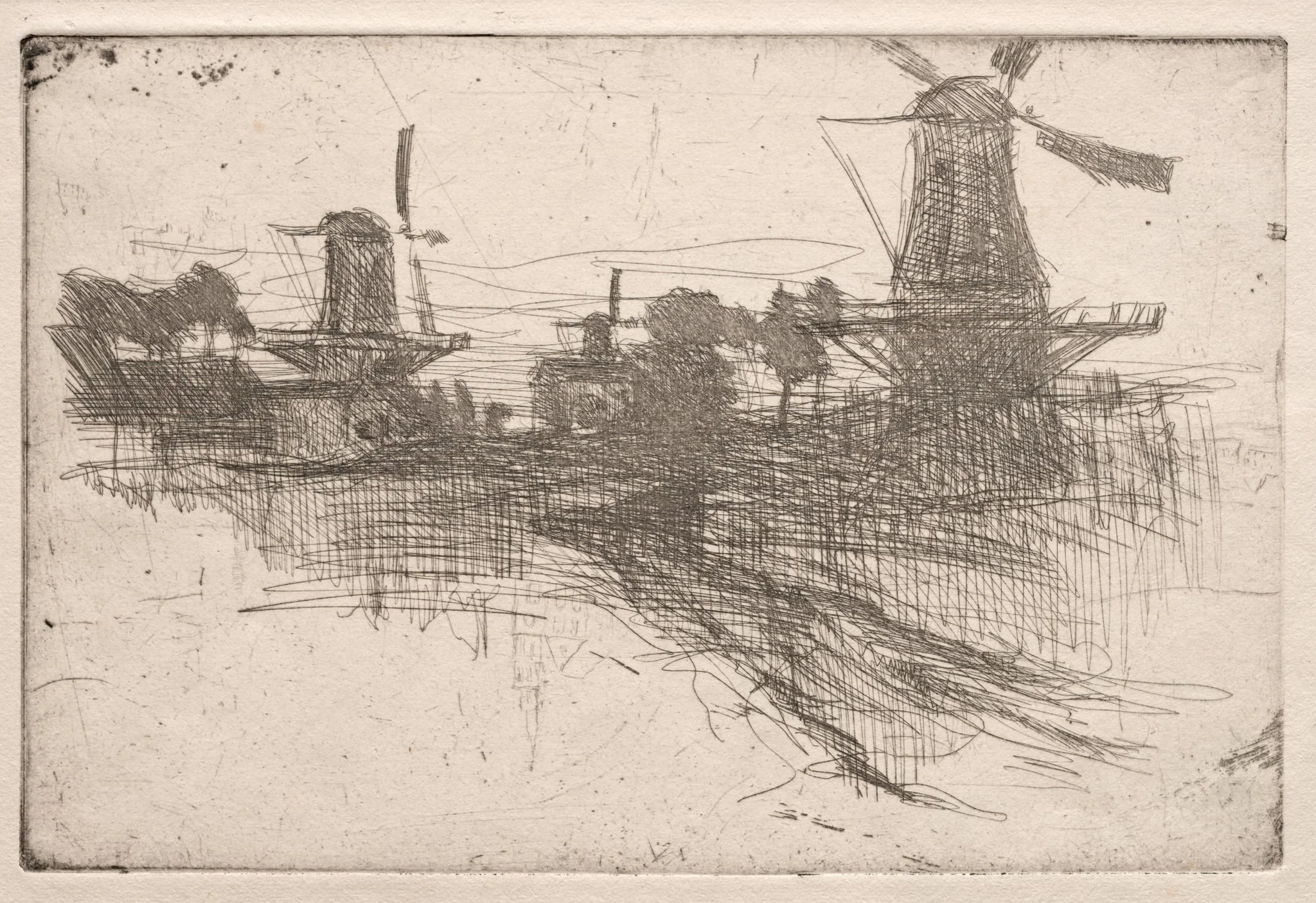 Evening, Dordrecht, detail