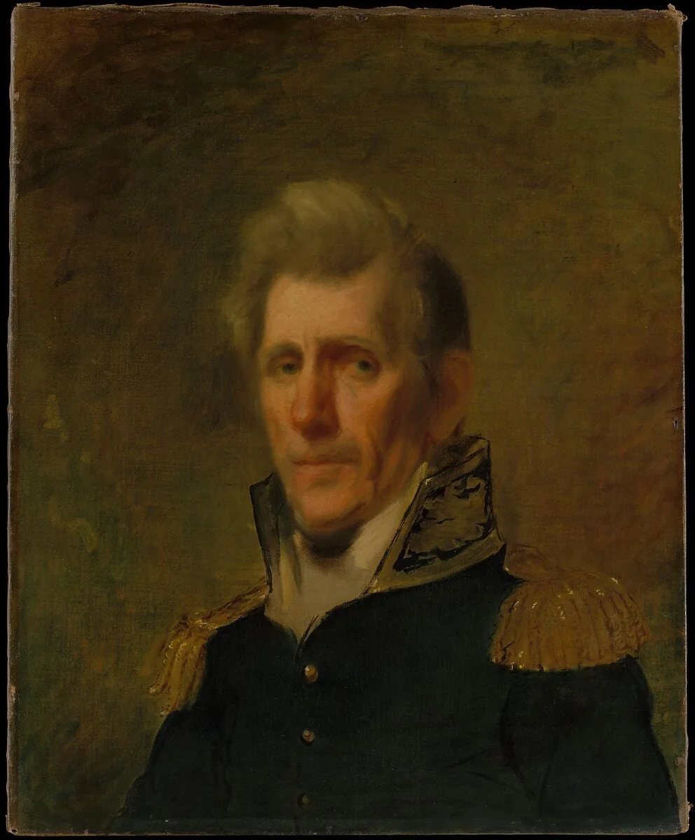 General Andrew Jackson, detail