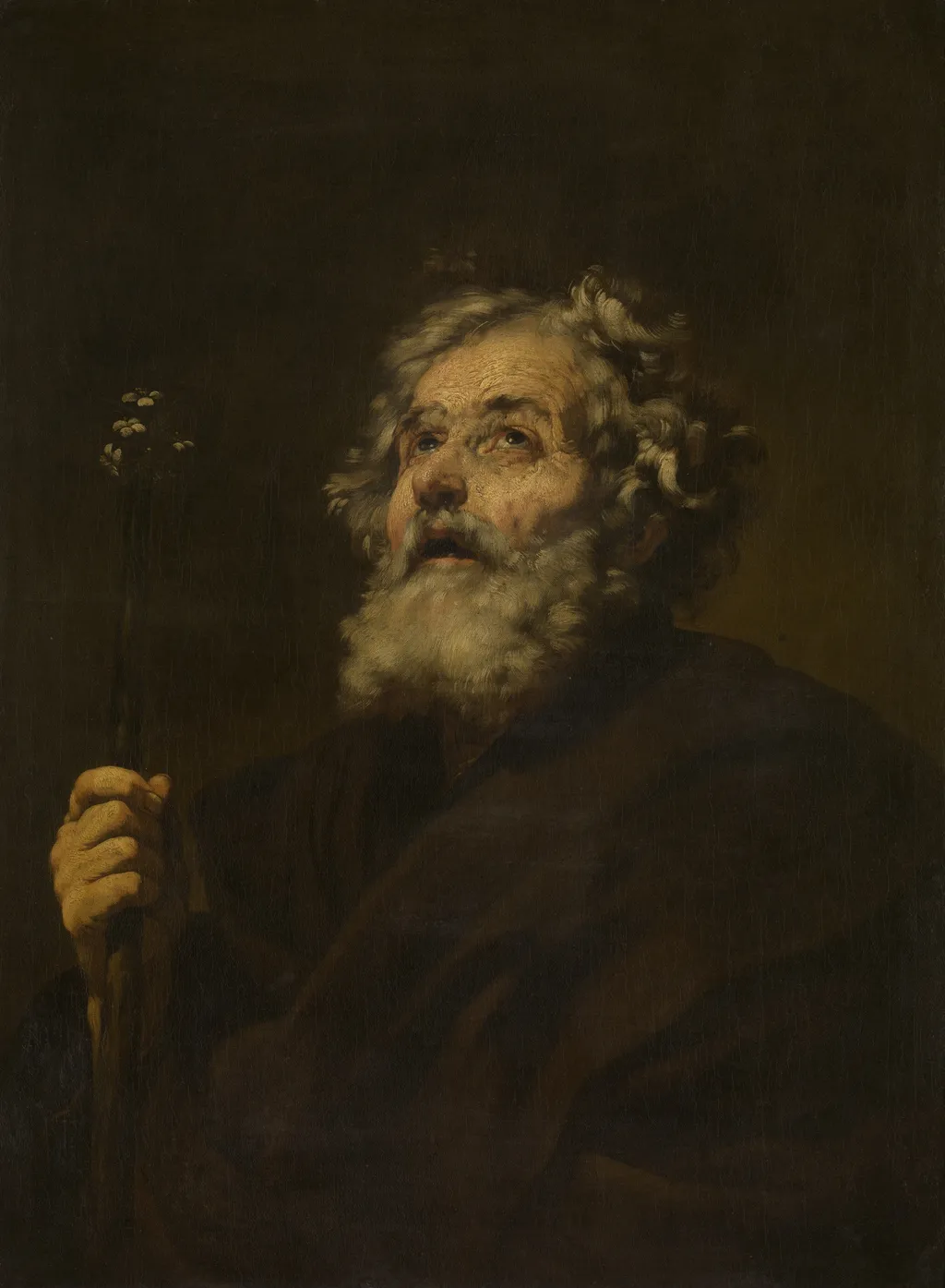Saint Joseph, by Jusepe de Ribera, oil, 1638