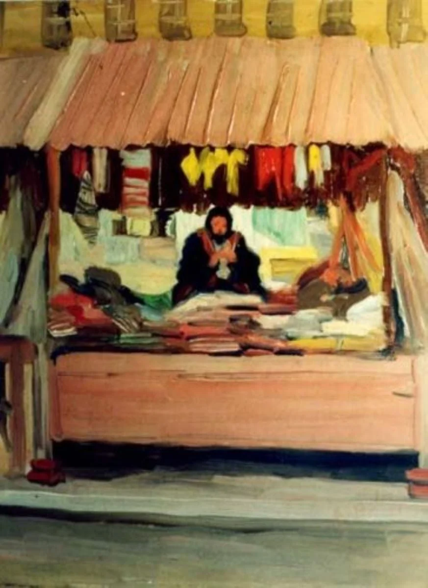 Piața Bazaca, detail