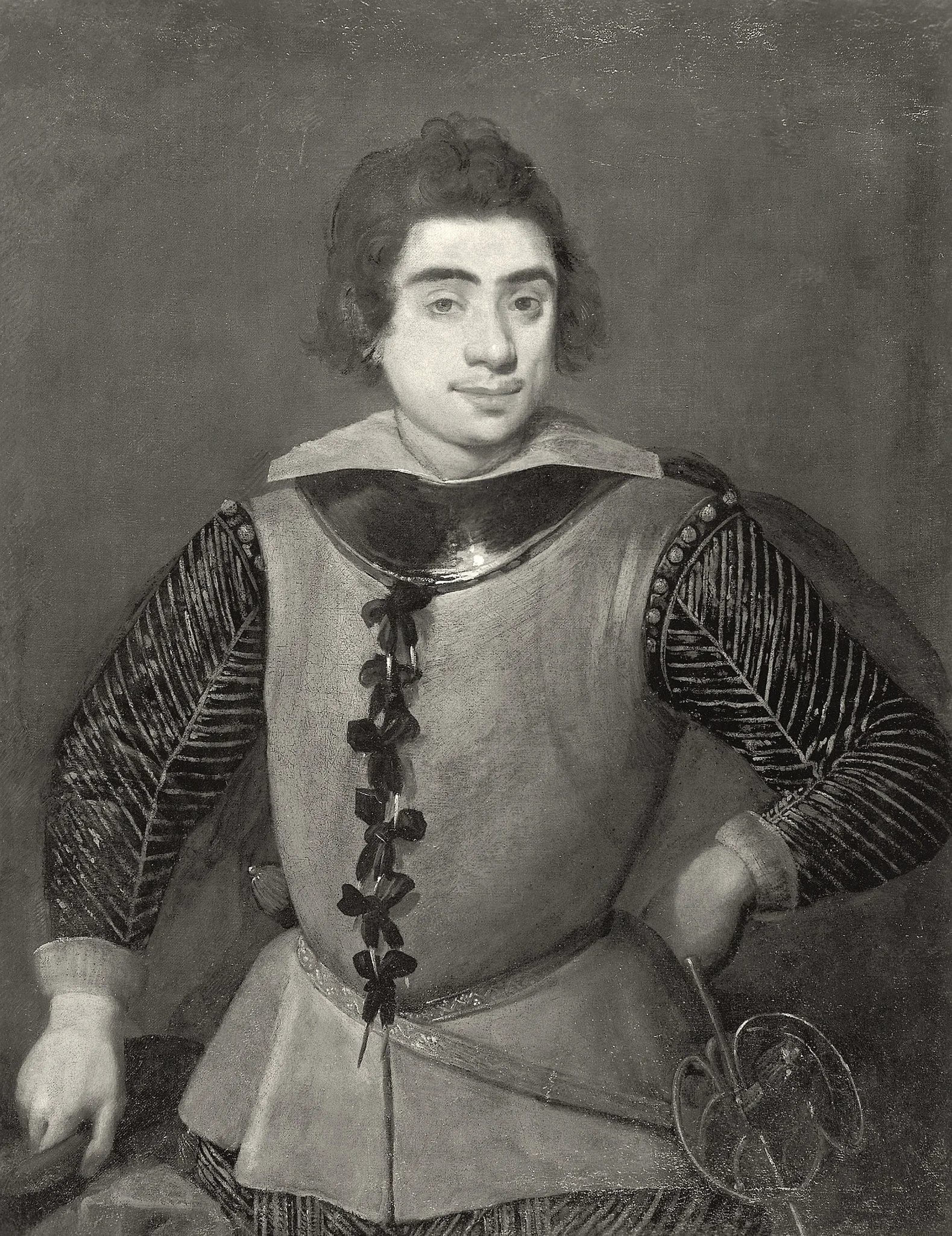 Man in Armour, detail