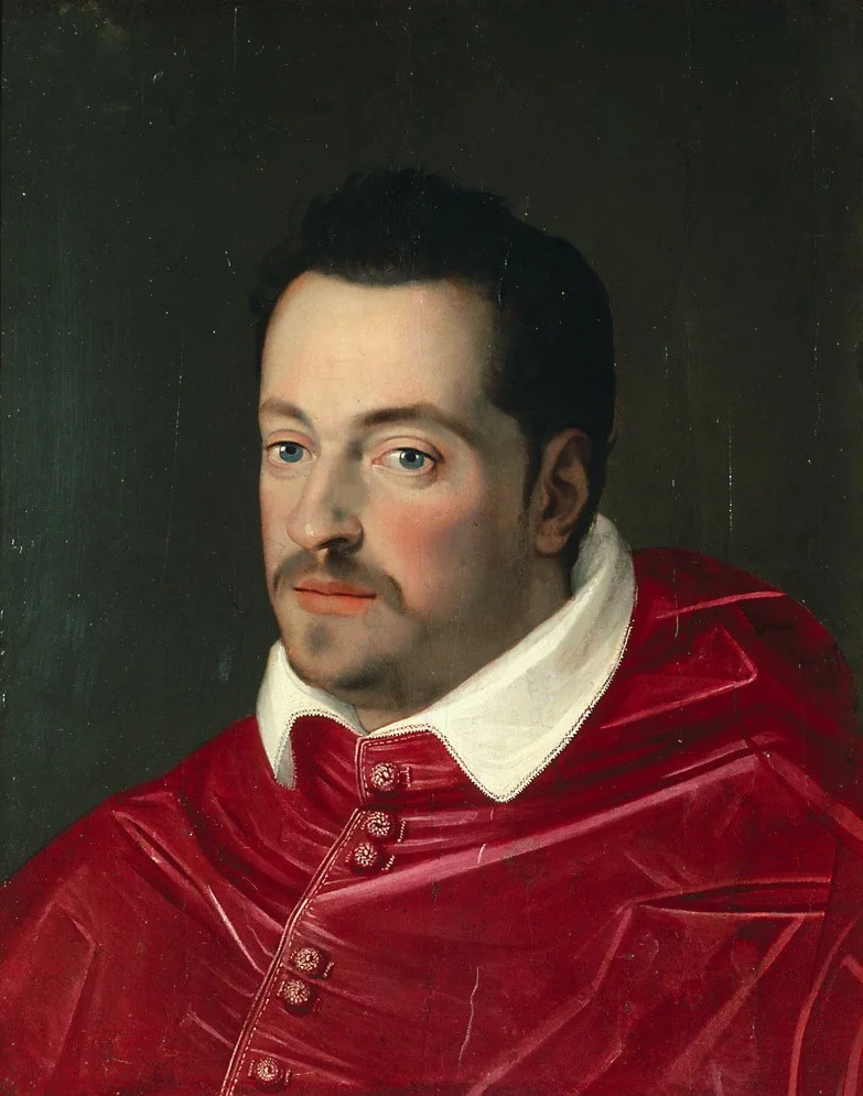 Großherzog Ferdinando I. (1549-1609) von Toskana als Kardinal, Brustbild, detail