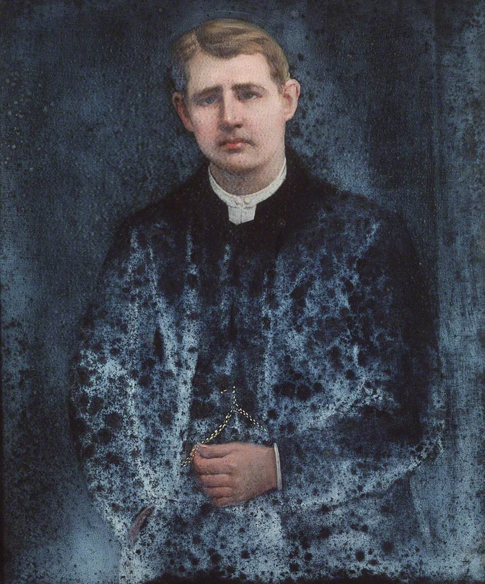 Portrait of a Young Minister of Religion, detail