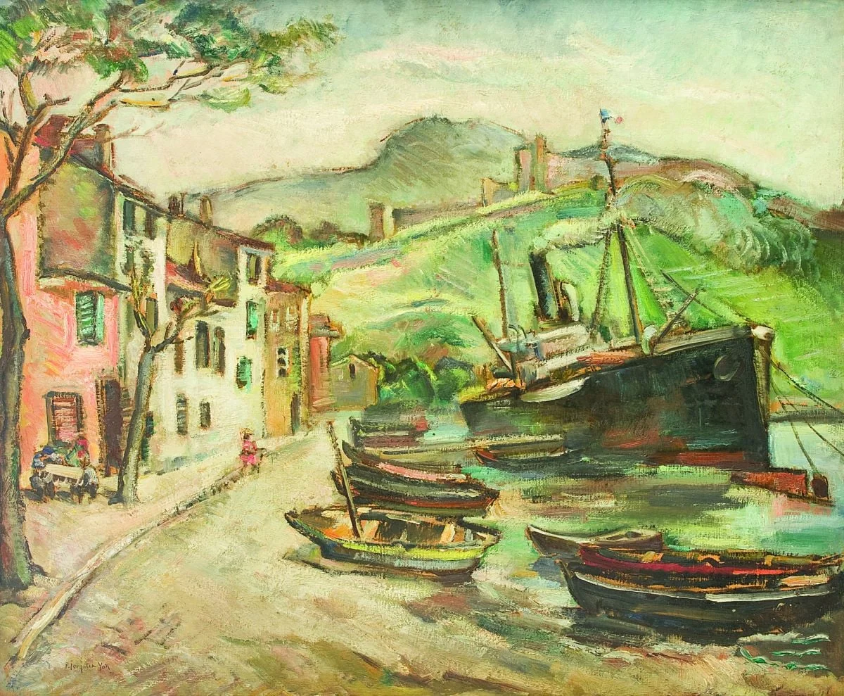 Peisaj, detail