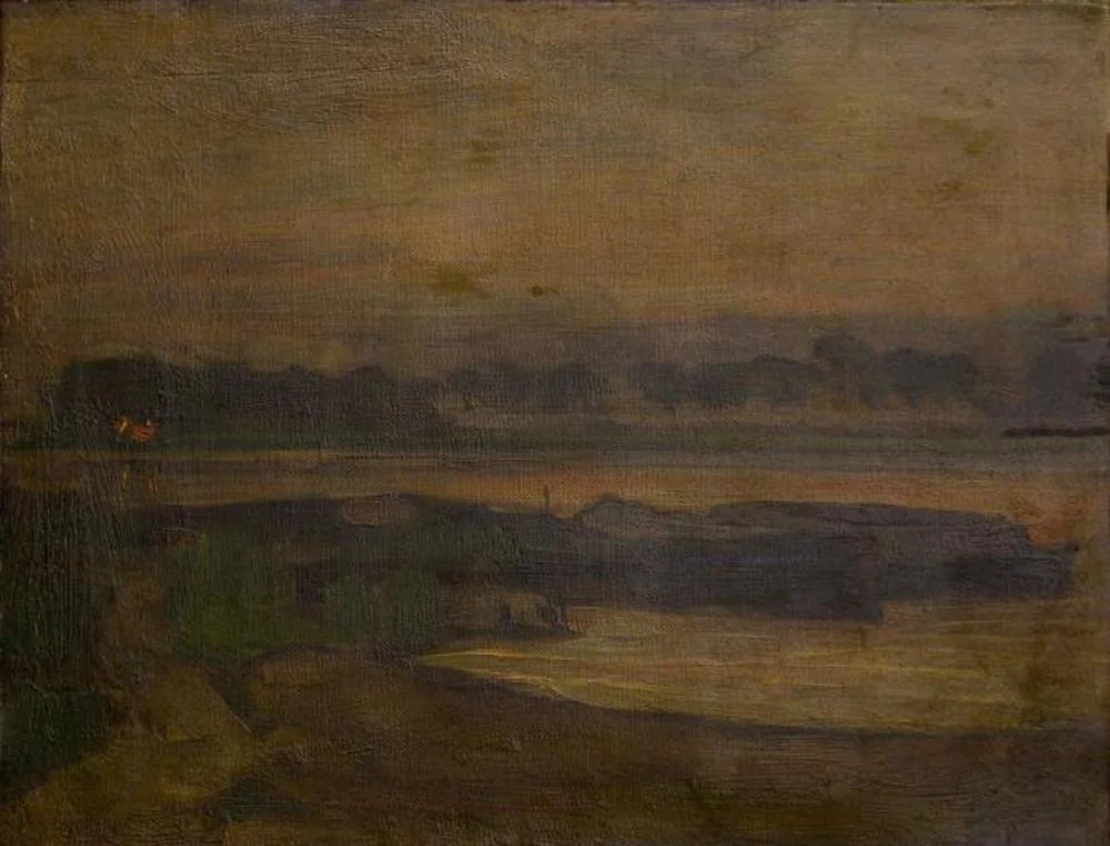 On Ouderkerkerdijk near the Omval in the evening II, detail