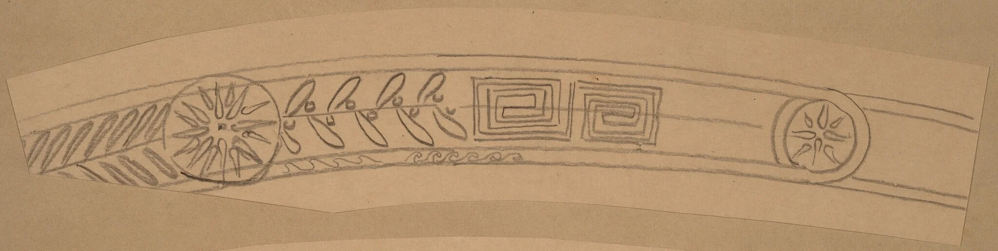 Study for a Border Design, detail