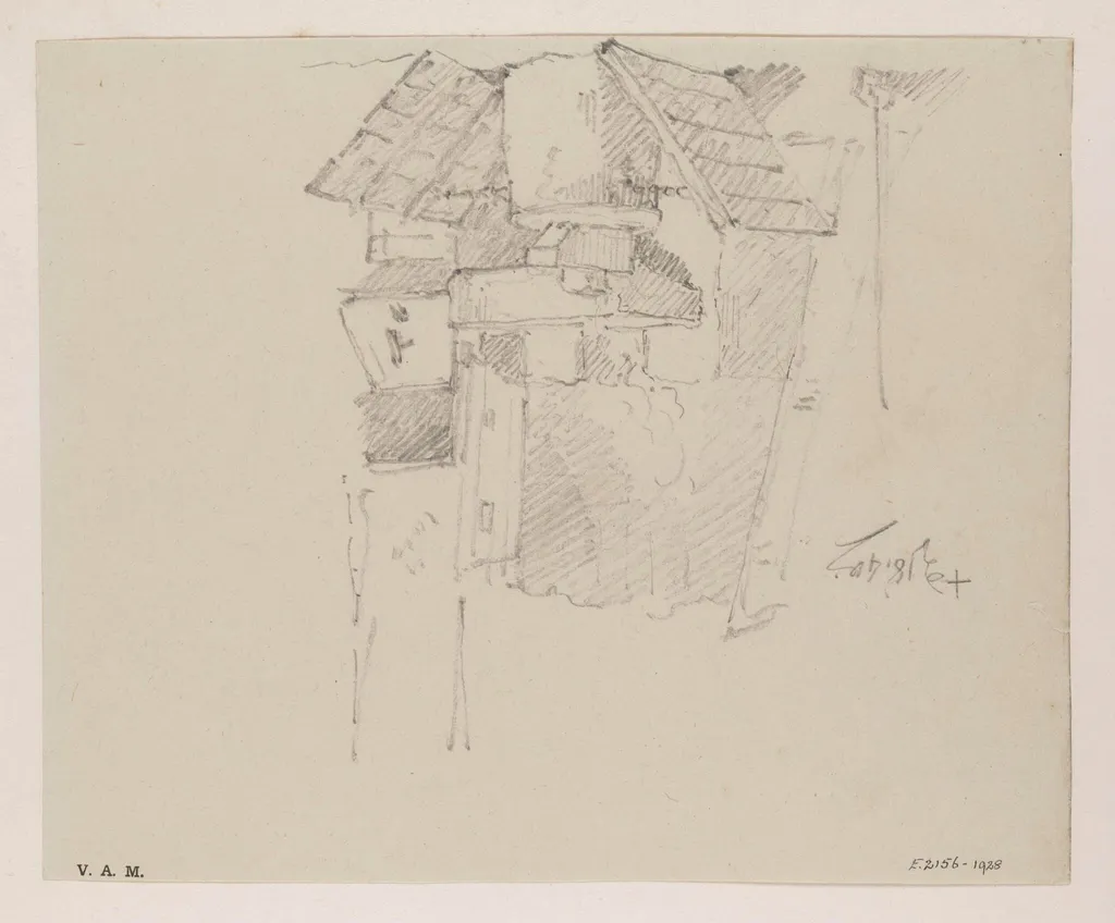 Blacksmiths' equipment, Macau, by George Chinnery, 15