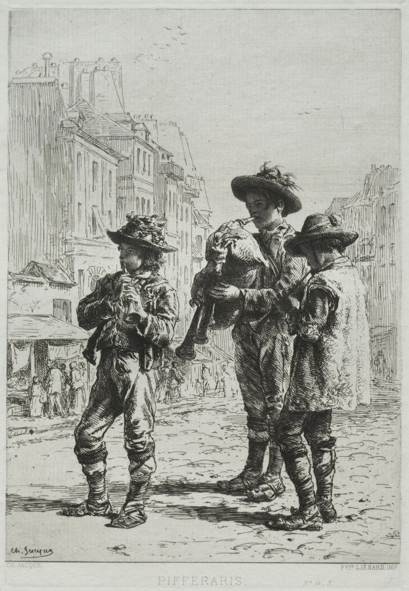 Pifferaris, detail