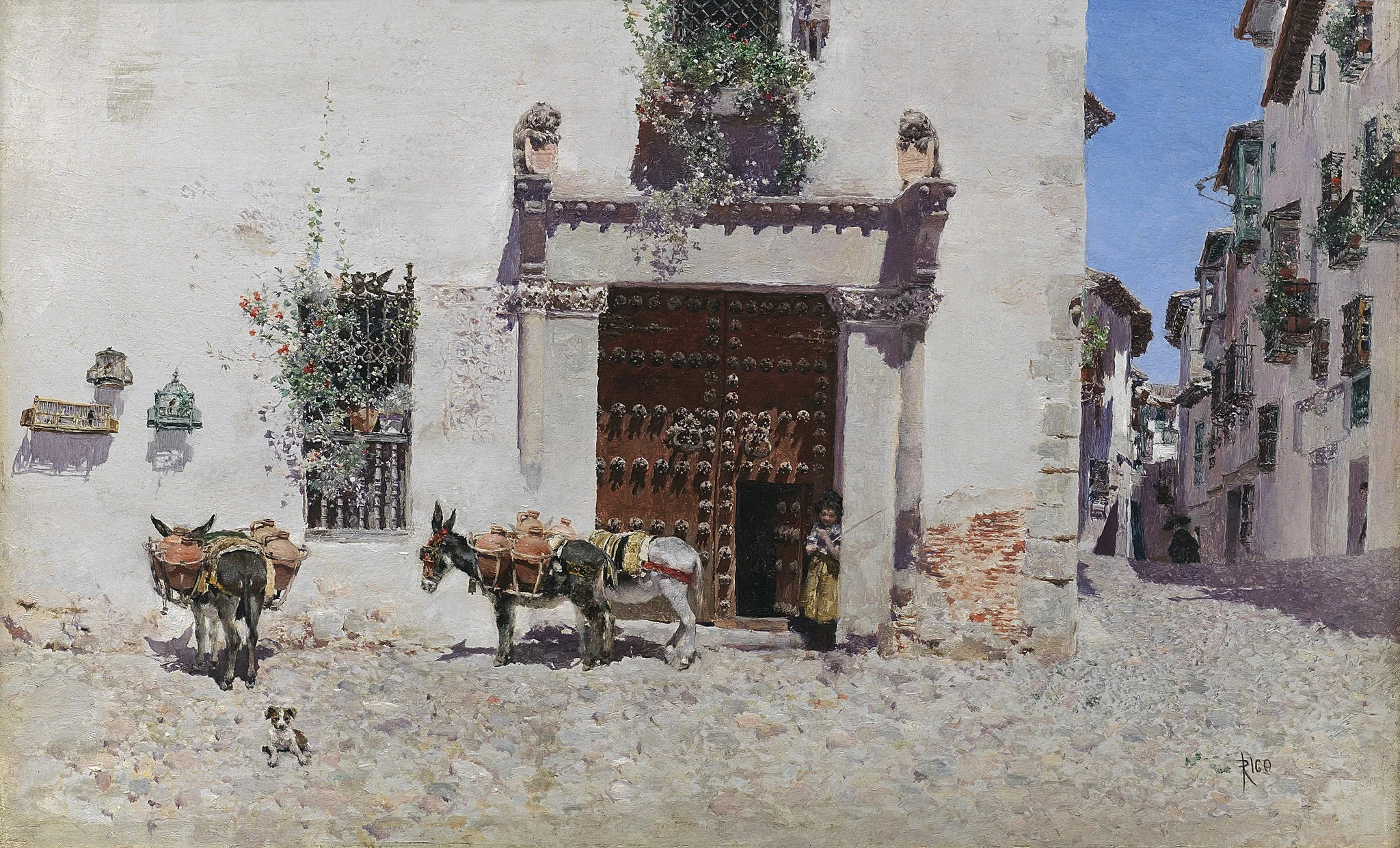 Doorway of a House in Toledo, detail