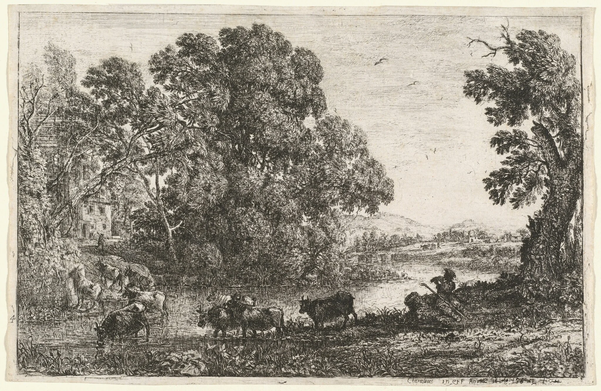 The Cowherd (Le bouvier), detail