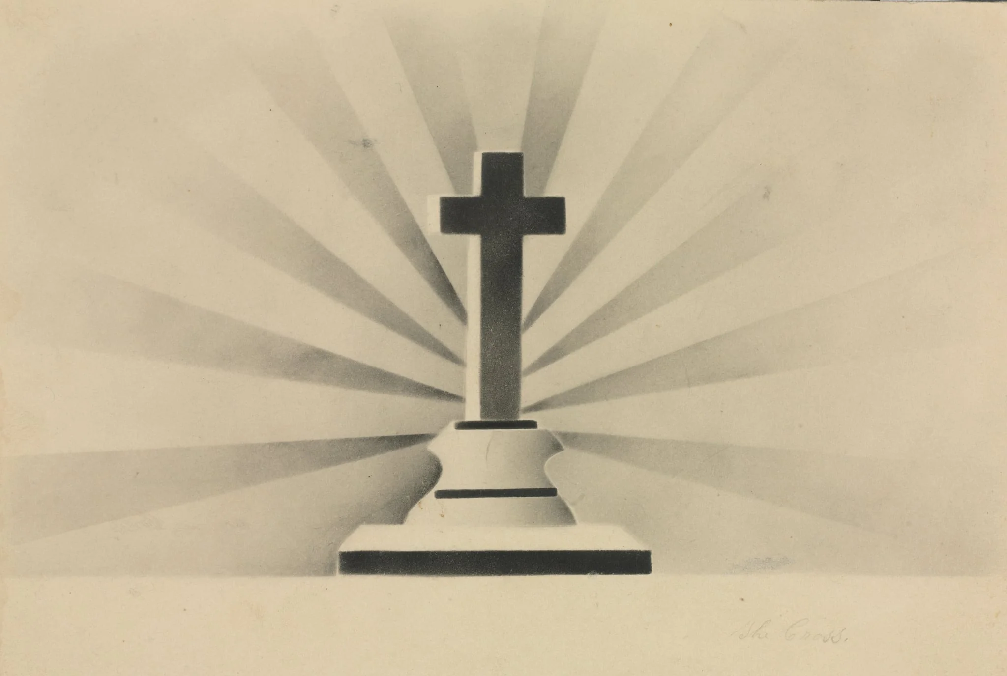 The Cross, detail