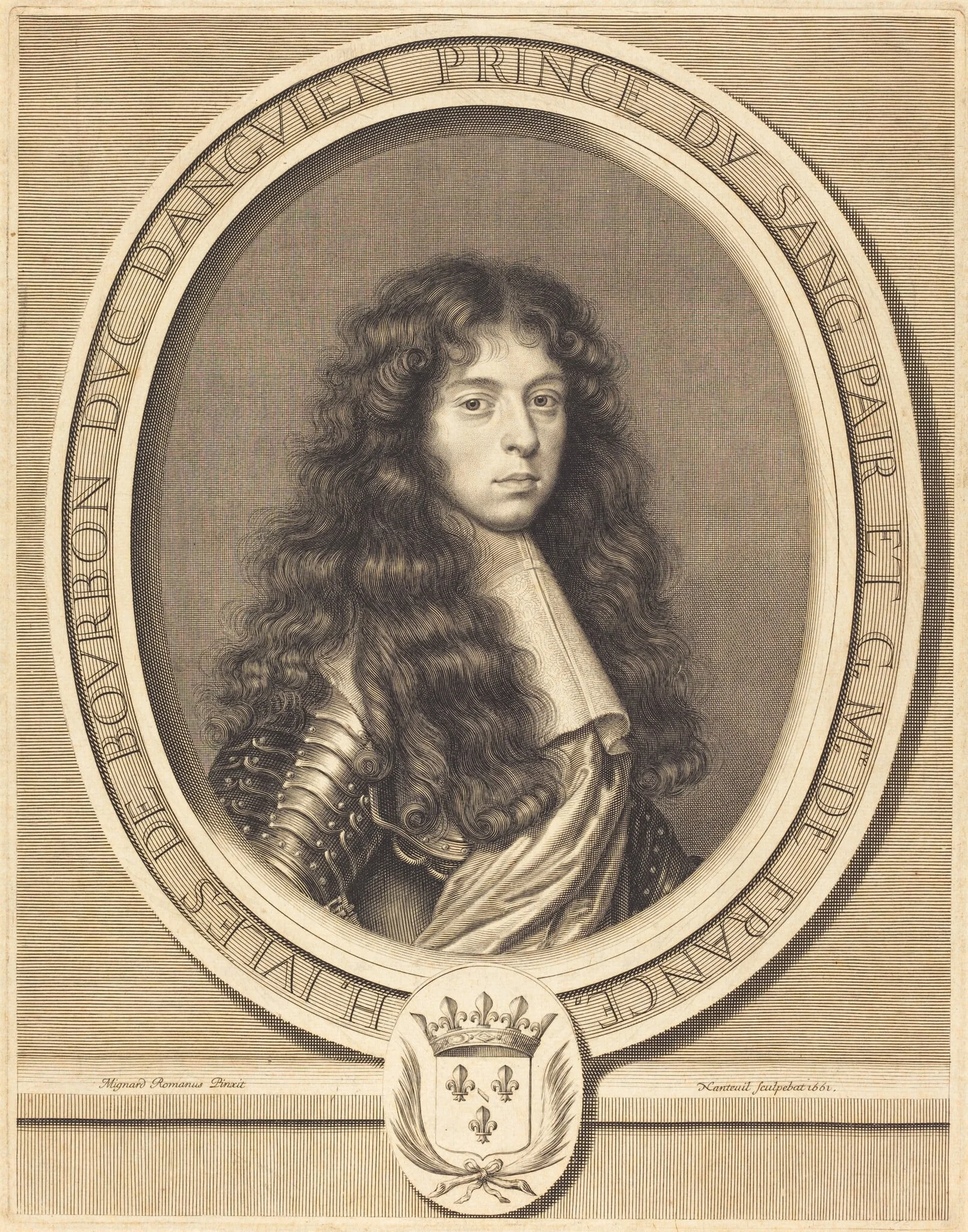 Jules, Duc d'Enghien, detail