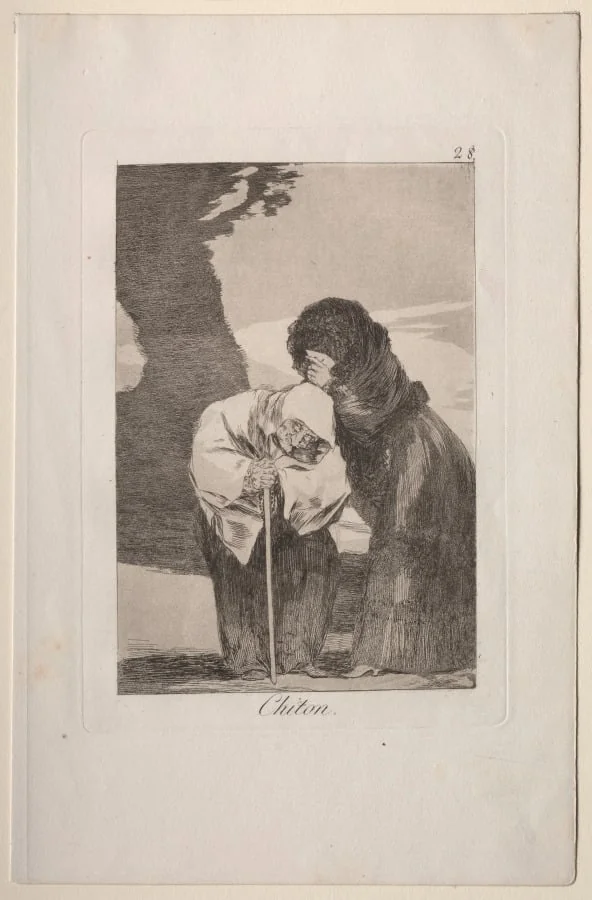 Hush!, Plate 28, detail