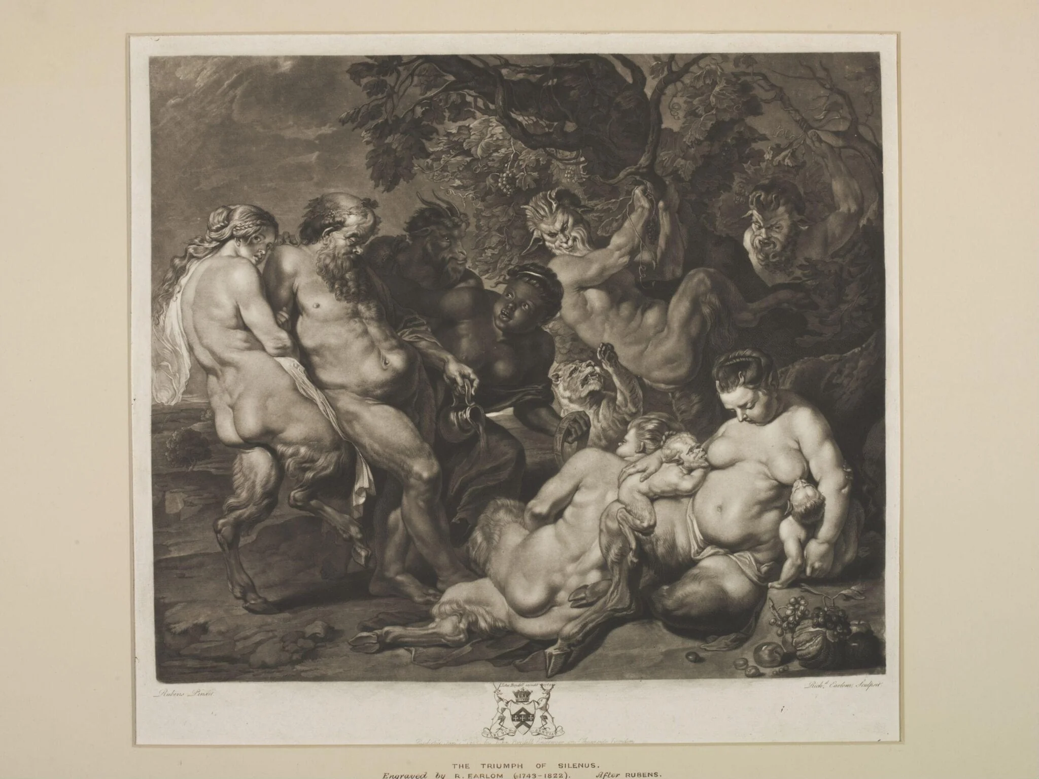 Triumph of Silenus, detail