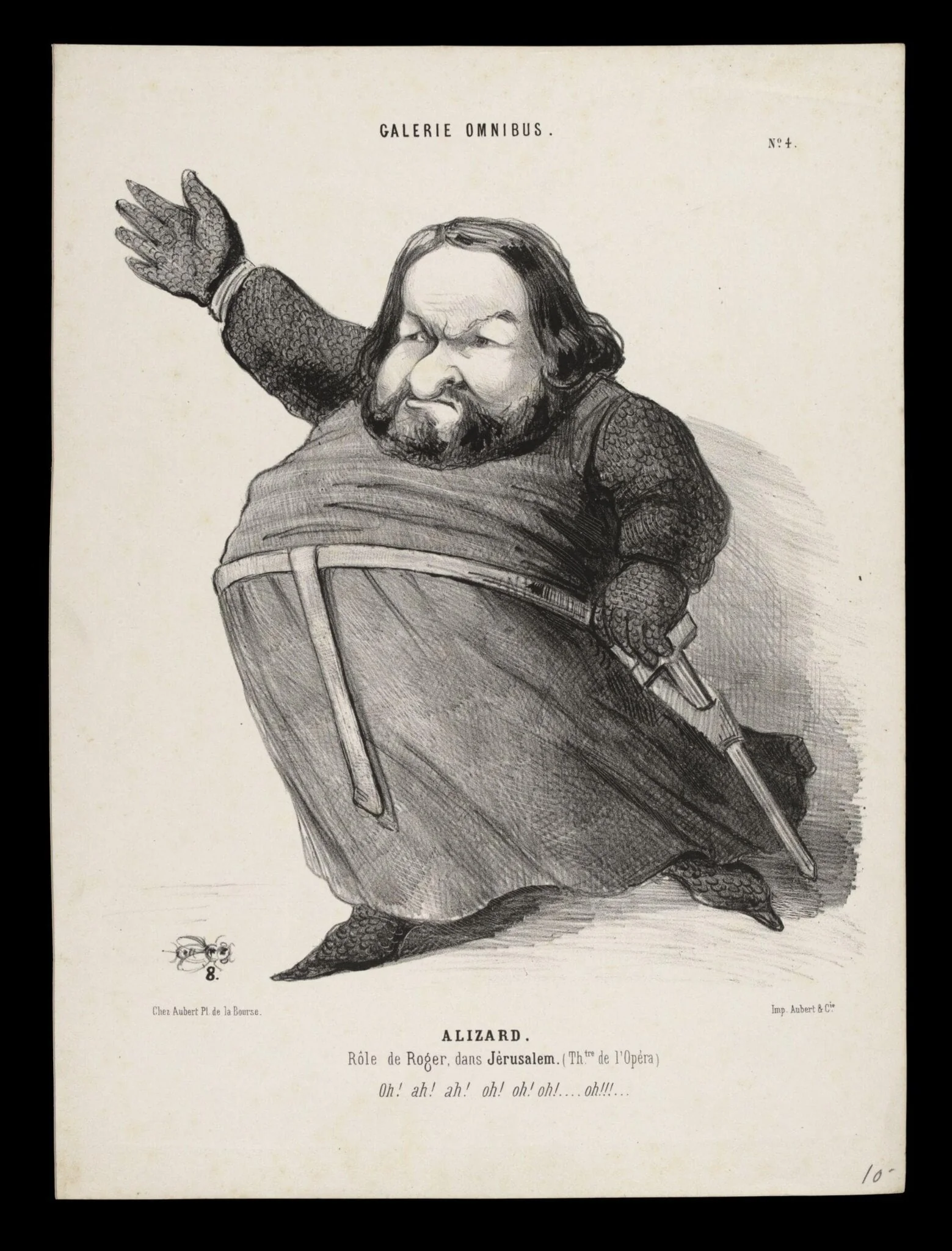 H Beard Print Collection, detail