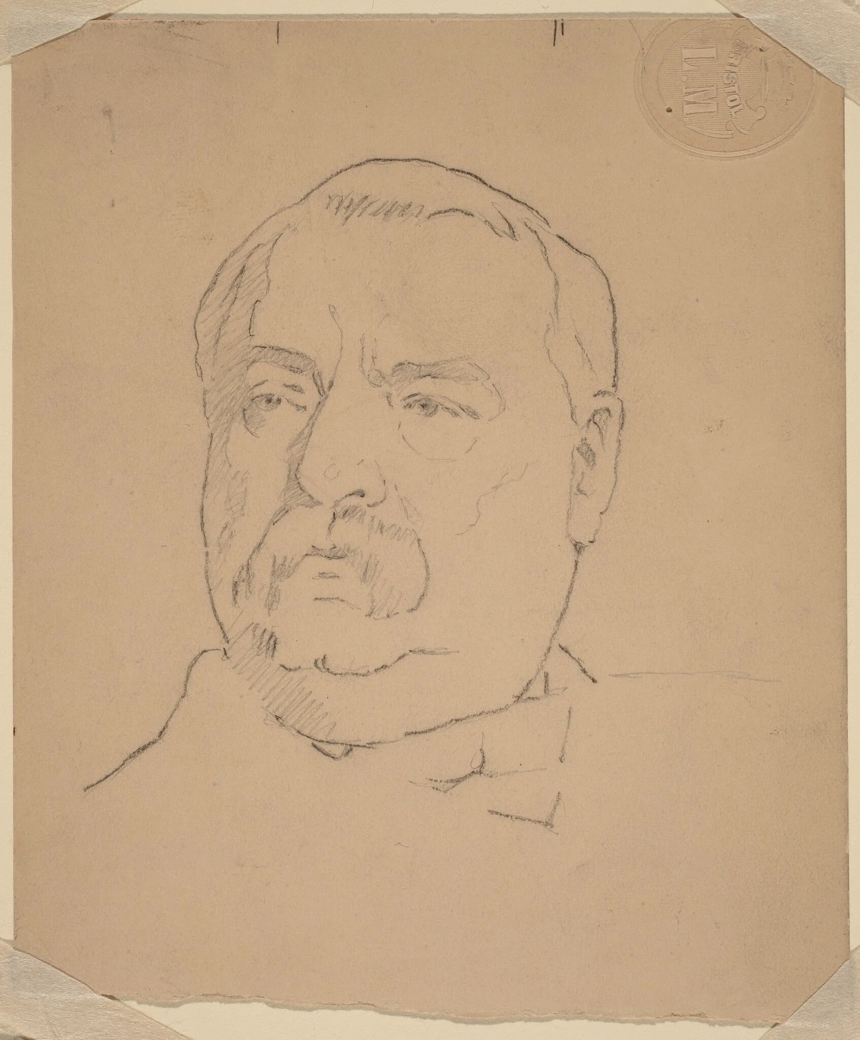 Grover Cleveland [recto], detail