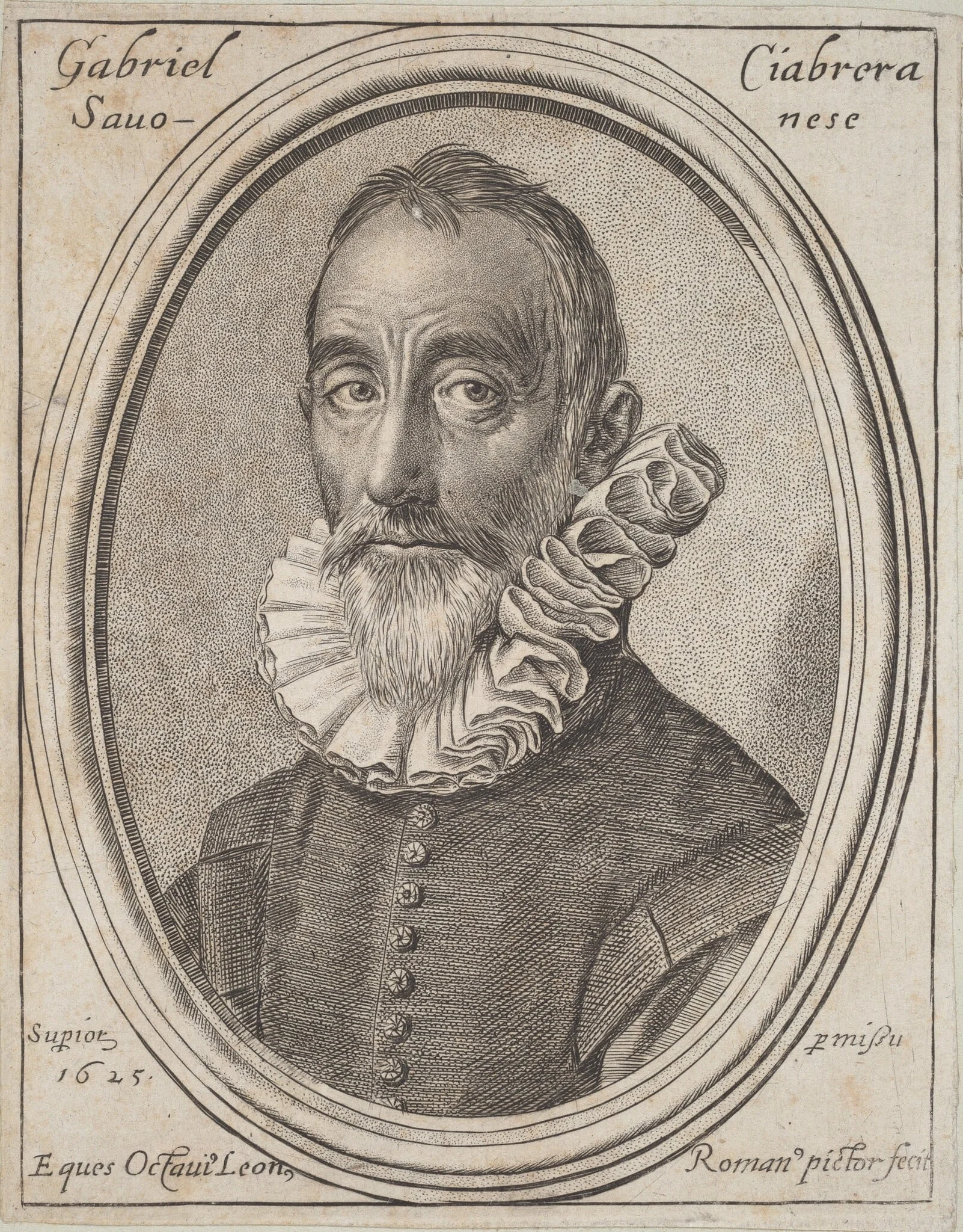 Gabriello Chiabrera, detail