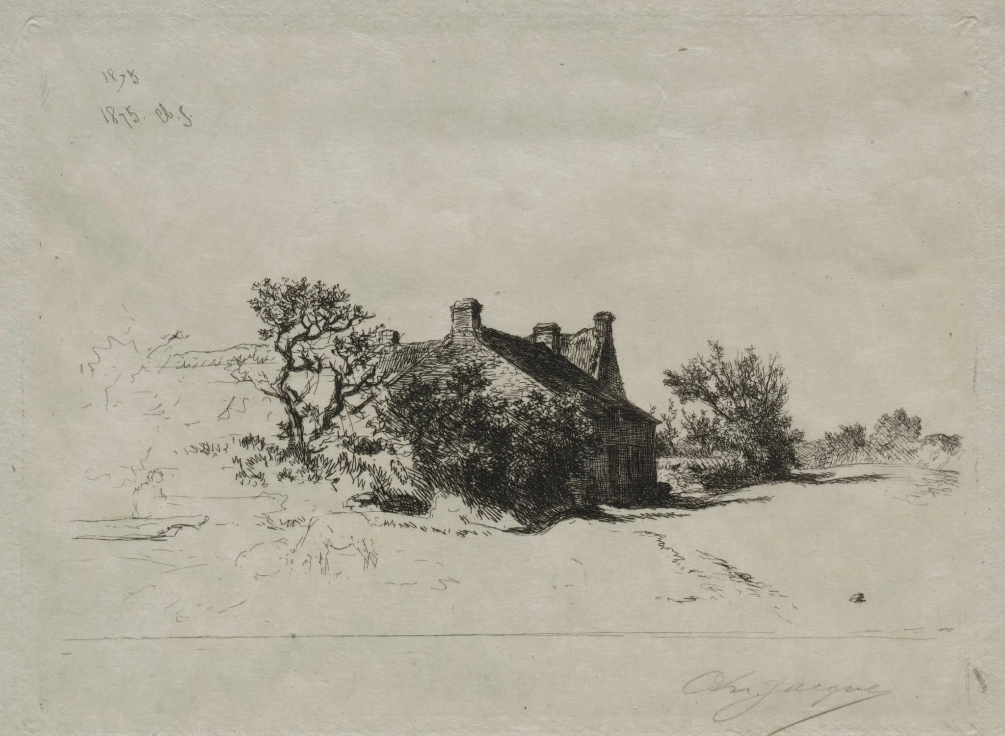 Les Petits Maisons Kercassier, detail