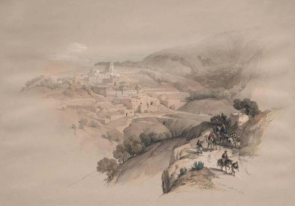 Bethany, by David Roberts, 1839