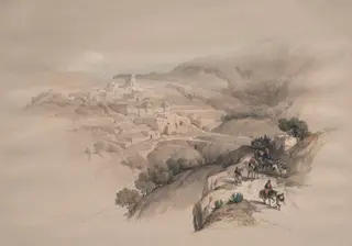 Bethany, by David Roberts, 1839