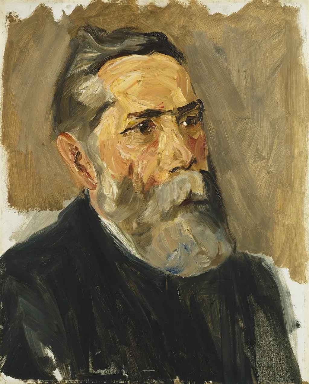 Professor August Voller, by Max Liebermann, oil, 1905