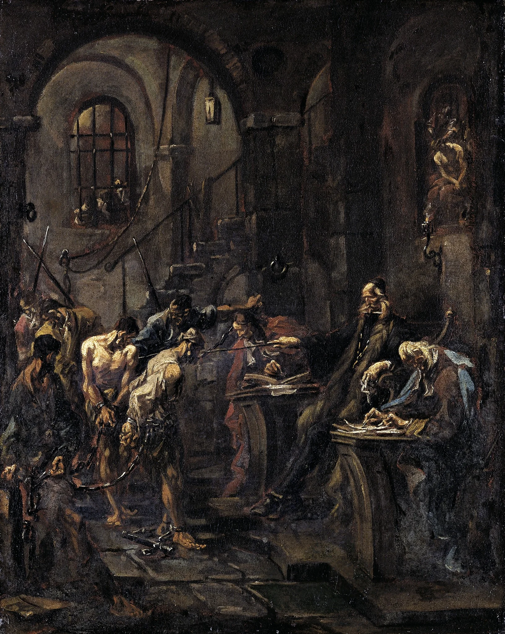 Brutal Interrogation (Torture Scene), detail