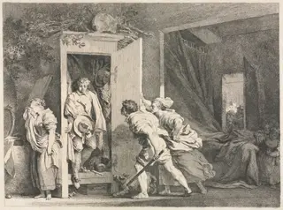 The Cupboard, by Jean Honoré Fragonard, 1778