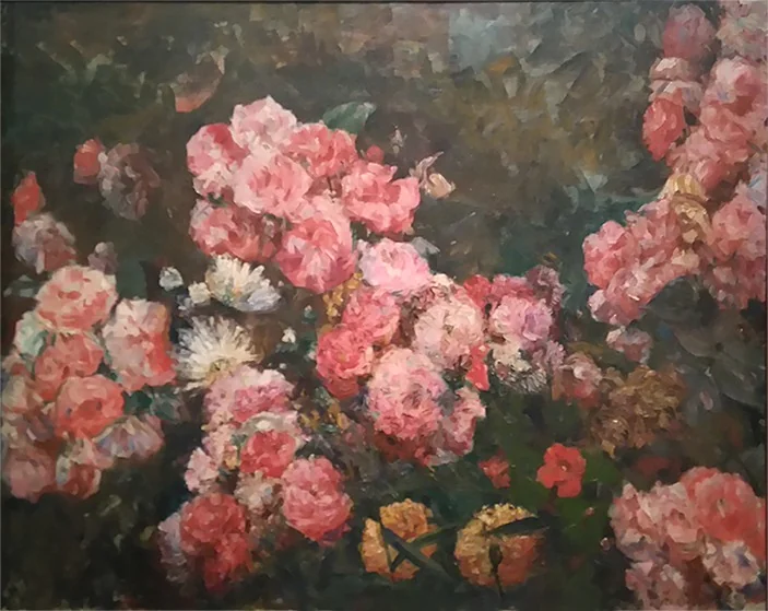 Flores, detail