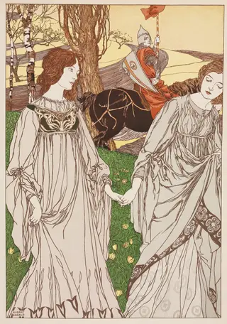 The Passer-By (Le Passant), by Robert Engels, 1897