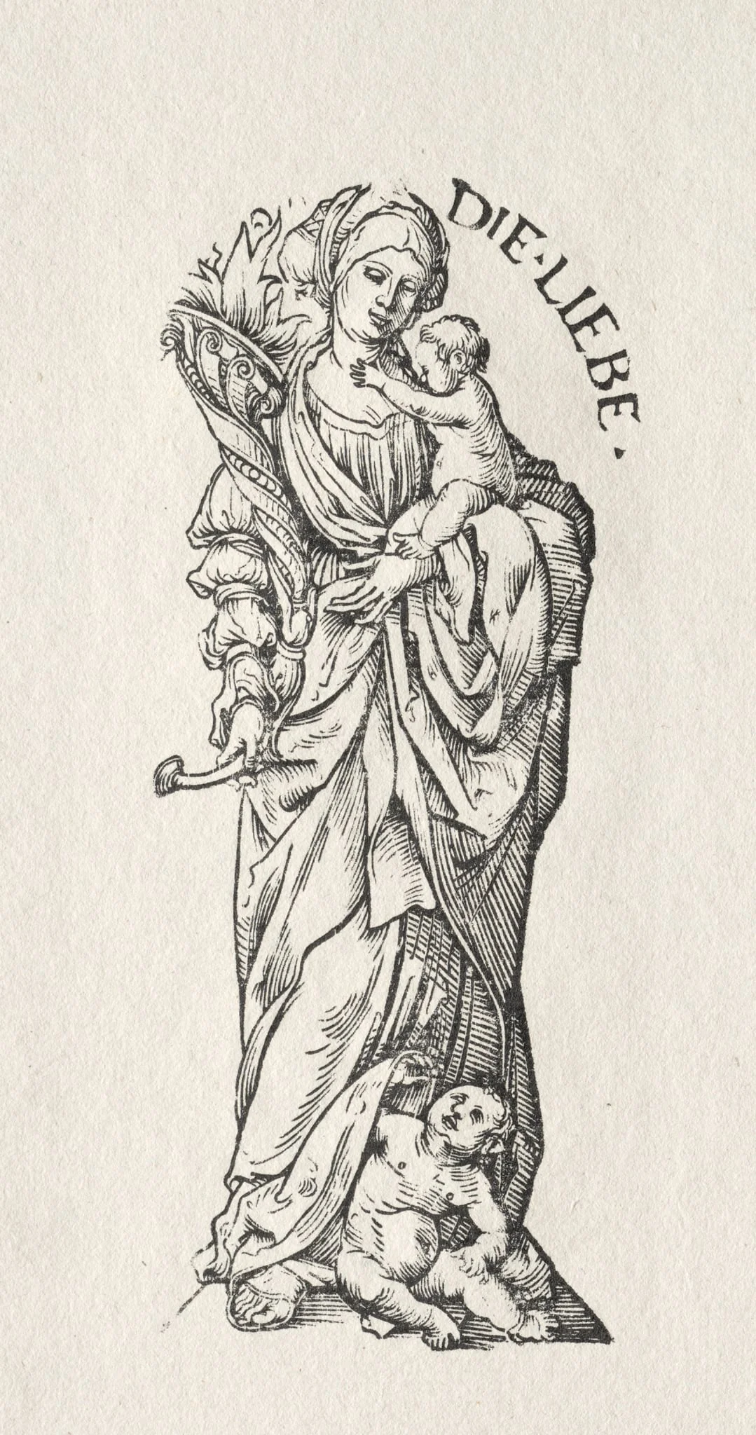 The Seven Virtues: Love, detail