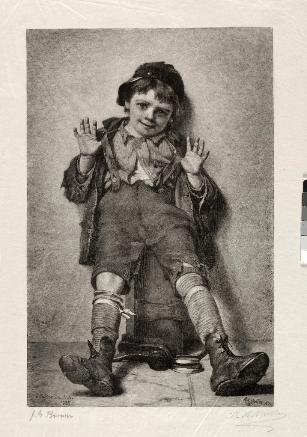 I'm Perfectly Happy, by Richard Alexander Muller, 1886