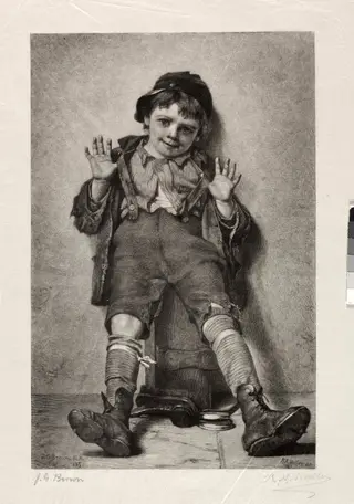 I'm Perfectly Happy, by Richard Alexander Muller, 1886