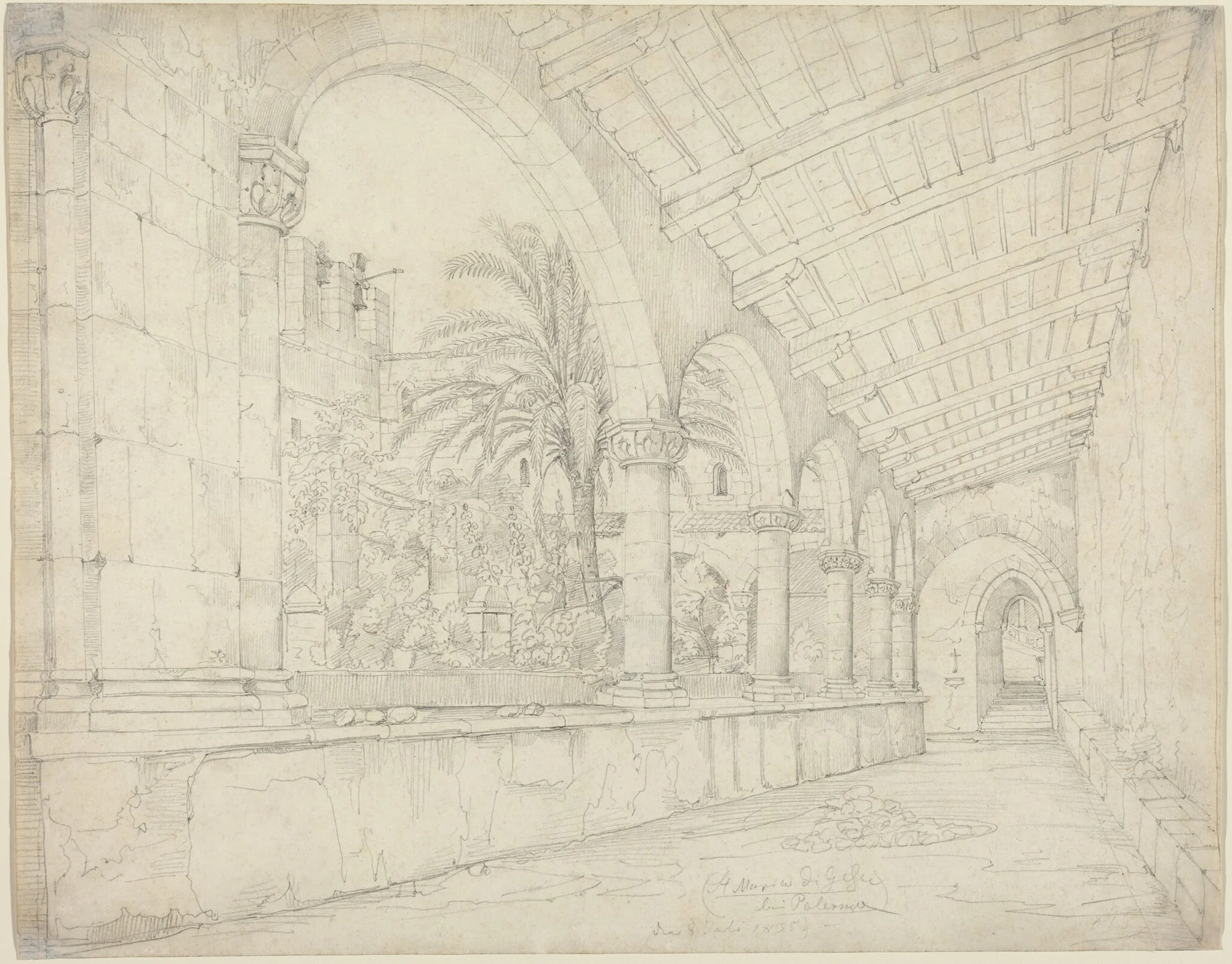 The Cloister of Santa Maria di Gesù at Palermo, detail