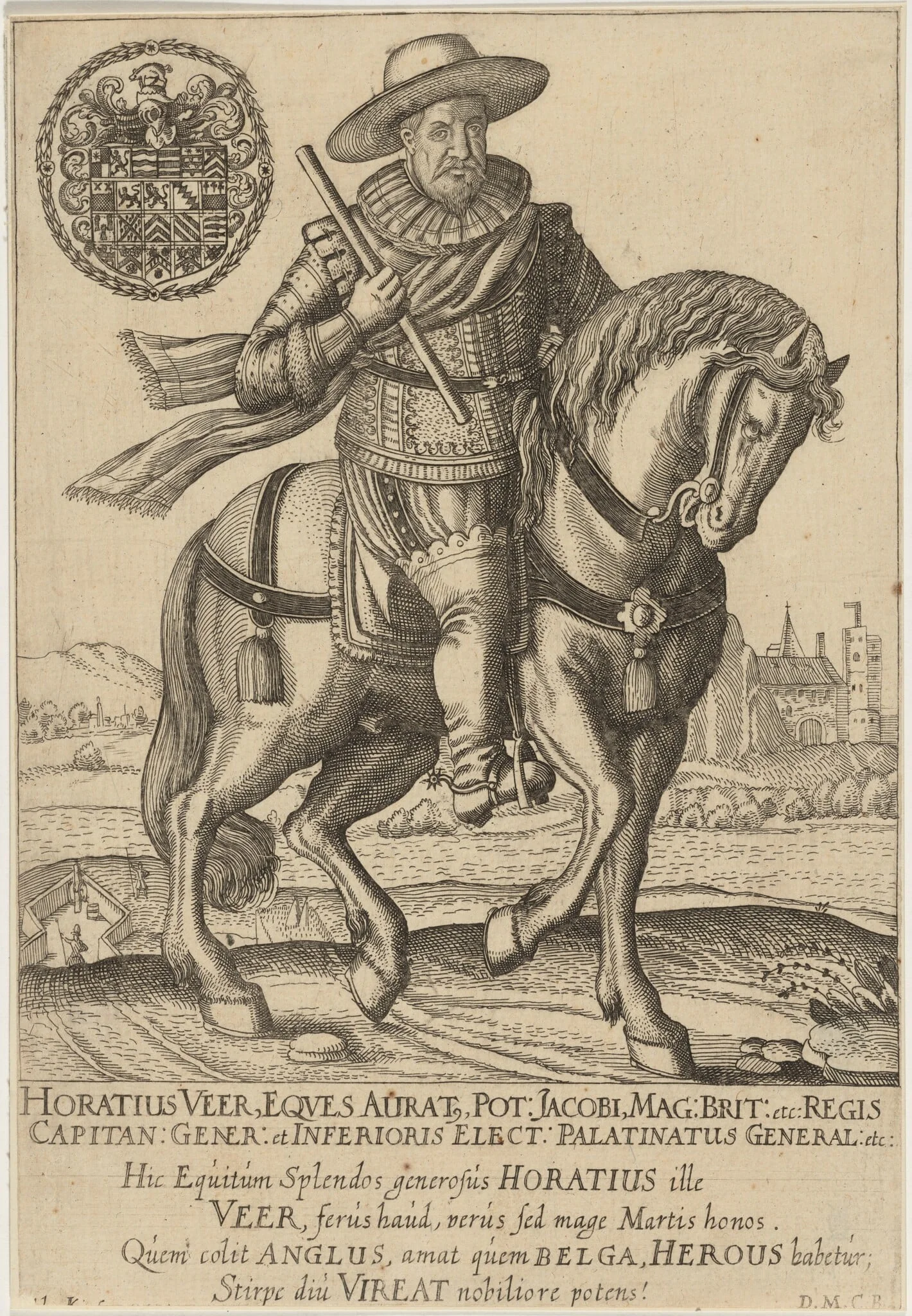 Horace Vere, Lord Vere of Tilbury, detail