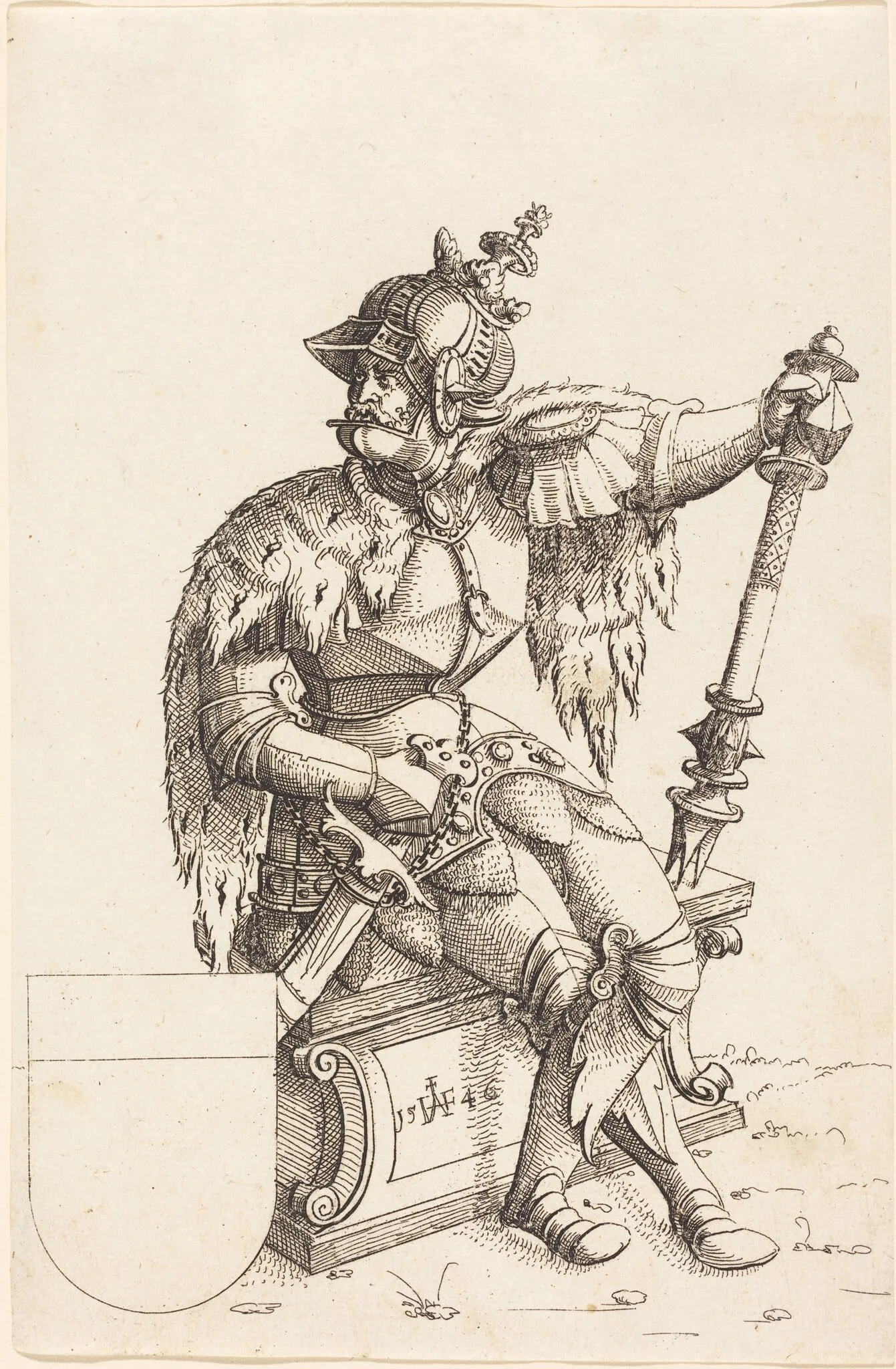 Emperor Charles V, detail