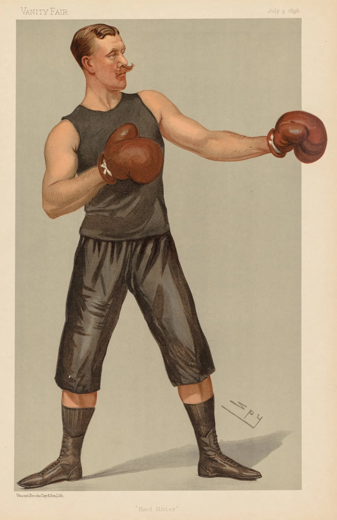 Vanity Fair: "Hard Hitter", detail