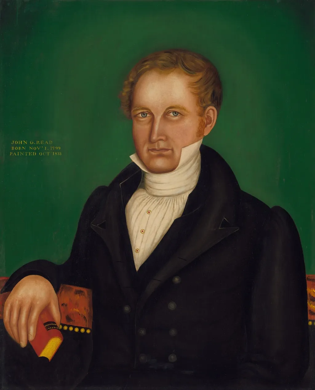John G. Read, by Royall Brewster Smith, oil, 1833
