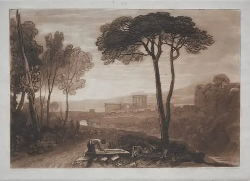 Liber Studiorum:  Scene in the Campagna, by Joseph Mallord William Turner, 1823