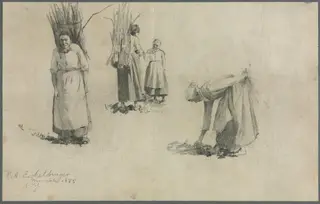 Bavarian Peasants, by Robert A. Eichelberger, 1885