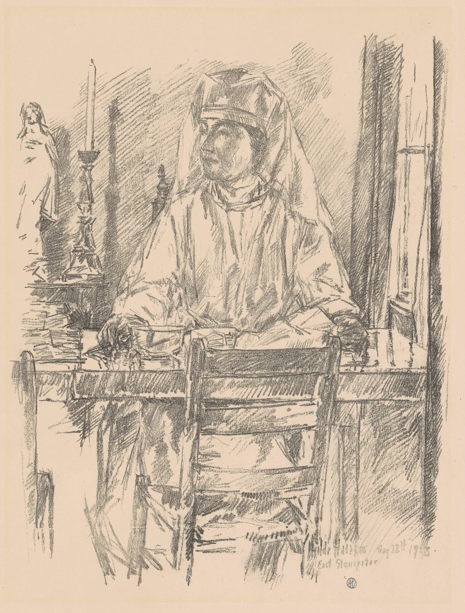 Red Cross Nurse, detail