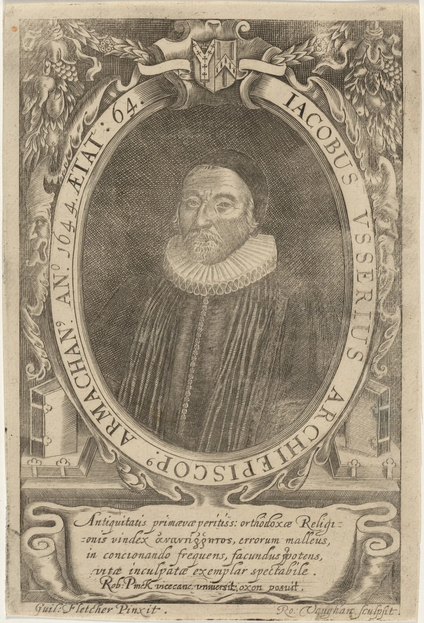 James Ussher, Archbishop of Armagh, detail
