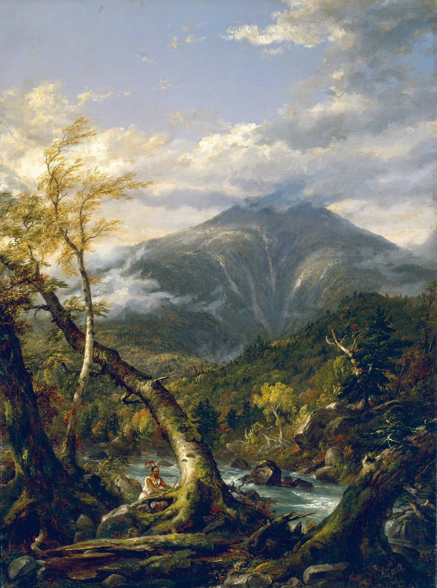 Indian Pass, detail