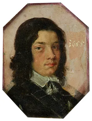 Portrait of a Young Man, by Willem van Honthorst, paint, 1655
