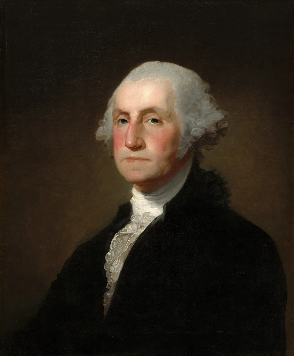 George Washington, by Gilbert Stuart, oil, 1800