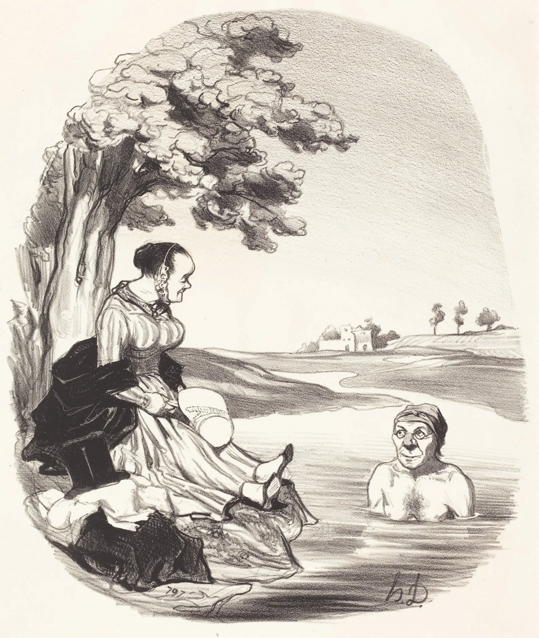 L'Eau est délicieuse... je t'assure..., detail