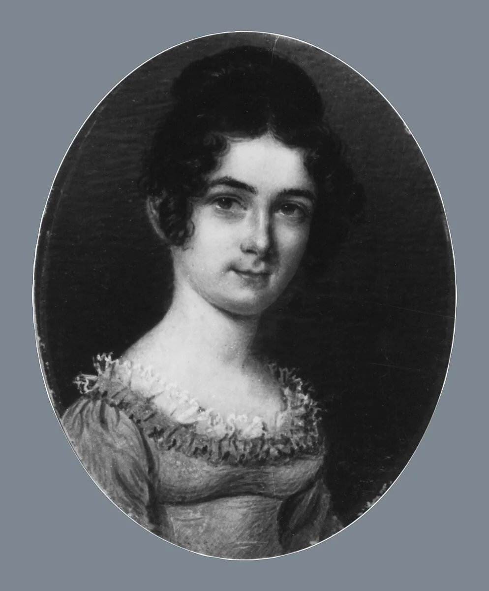 Mrs. Thomas Larcombe (Anna Smith), detail