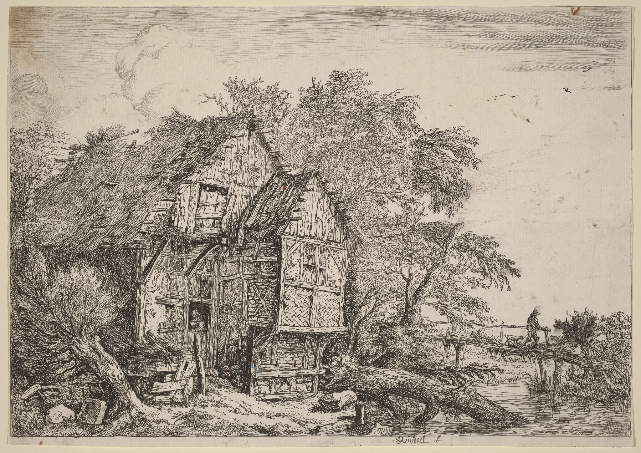 The Little Bridge, detail